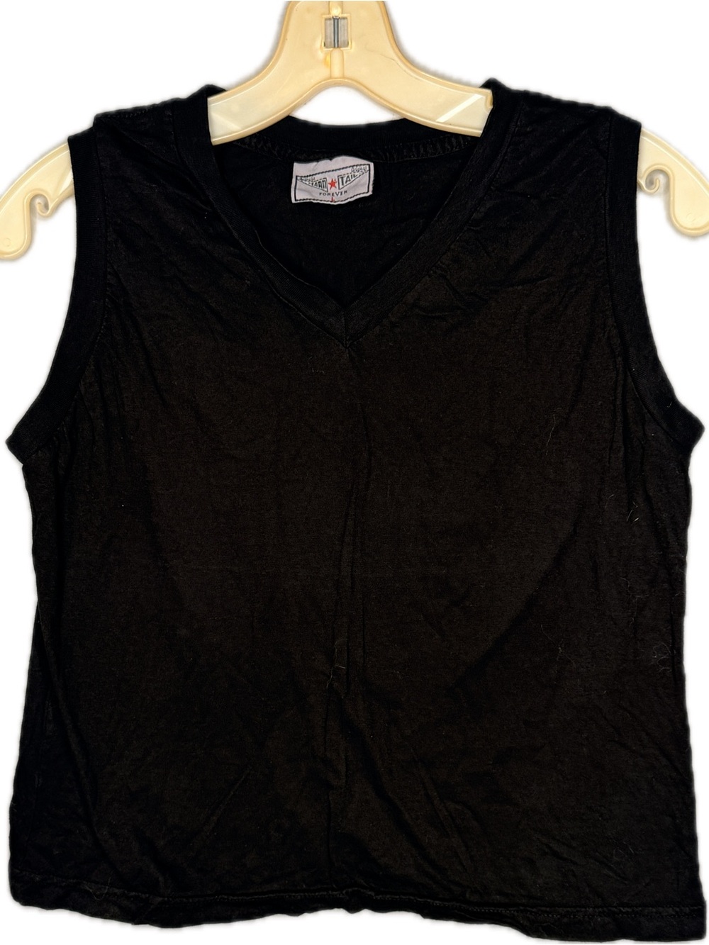 Hard Tail Forever Black Top nwot